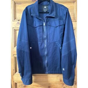 G-Star Raw Navy Deline Overshirt Jacket XL